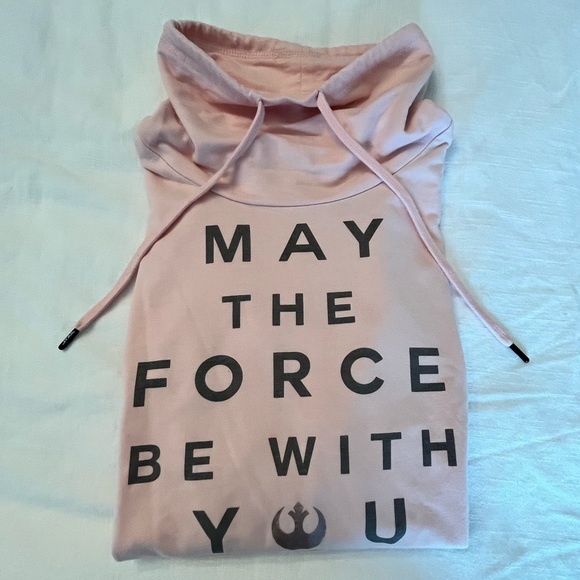 Her Universe Tops - Star Wars “May the Force be with you” sweatshirt